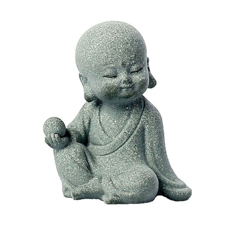 

Home Decoration Sandstone Aquarium Buddha Statues Cute Serviceable Buddha Tea Pet Mini Delicate Buddha Statue Aquarium