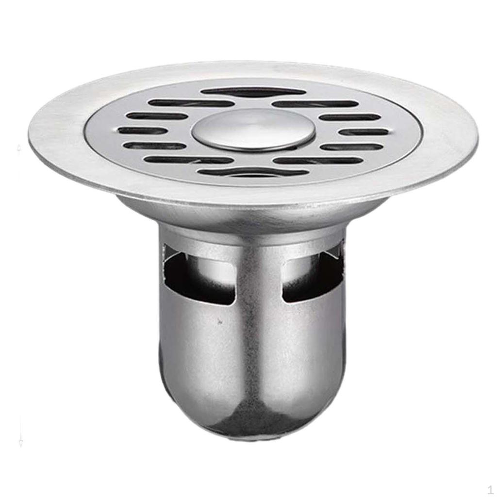 15cm Univerzální Kulatá Podlahová Vpusť do Bazénu Sprchový Sifon Kryt pro Koupelnu Prádelnu
