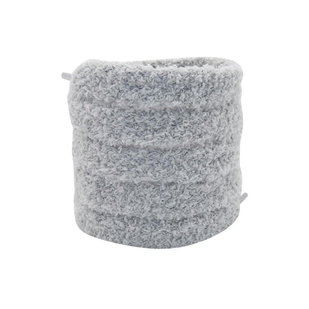 

Fashion 120cm Length Shoe laces Solid Color 15mm Wide Shoelace Adjustable Length Fluffy Laces Unisex серый