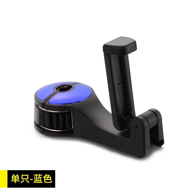 1PC Universal Car Headrest Hooks with Phone Holder Backseat for Phone Support Mobile Back Seat Kid Clip Stand Mount Accessoires