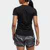 New adidas Women's Run It Tee Black FL7802