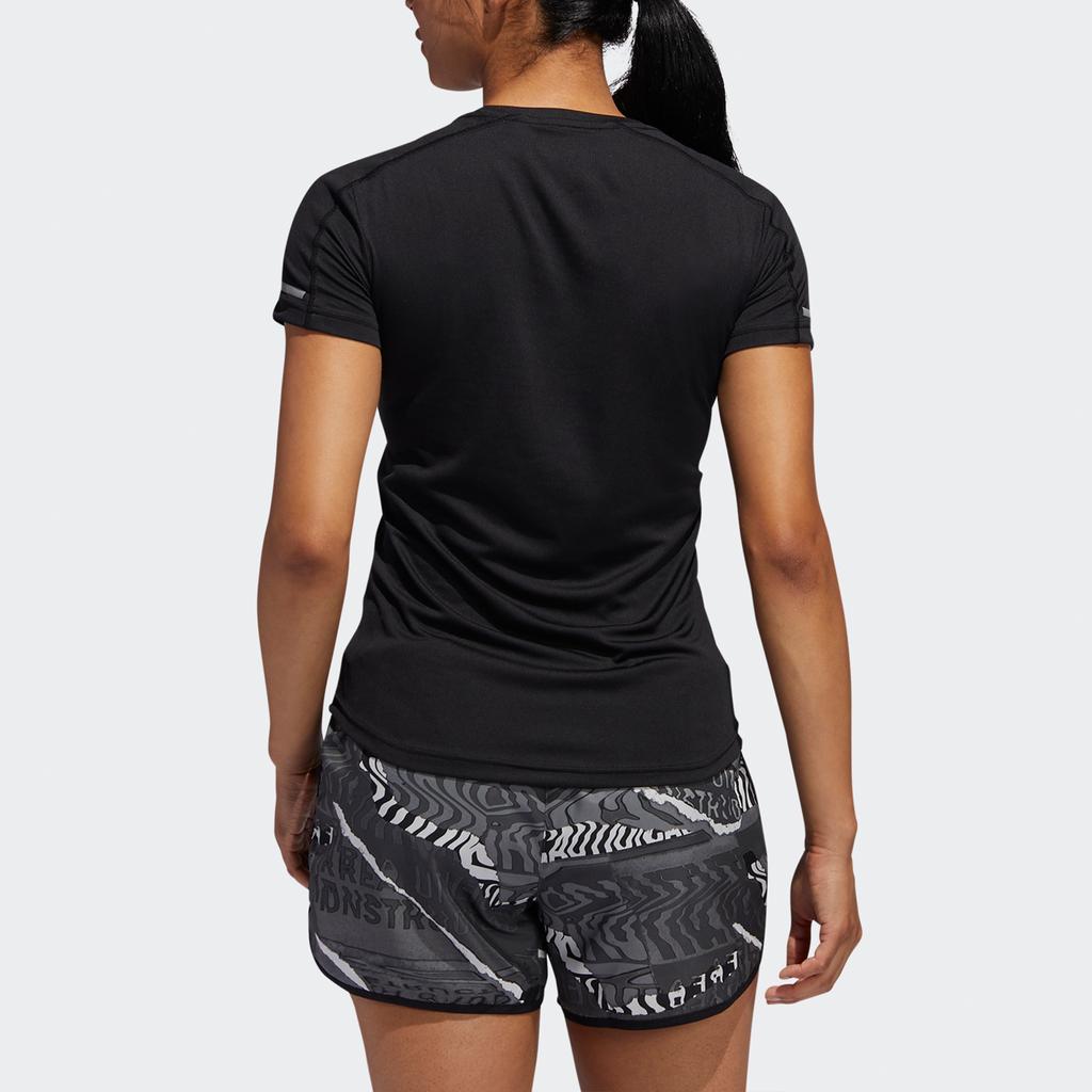 New adidas Women's Run It Tee Black FL7802
