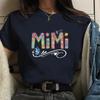New Fashion Women's Mimi T-shirt Funny Butterfly Pattern Harajuku Shirt Summer Cool Women's T-shirt Shirt