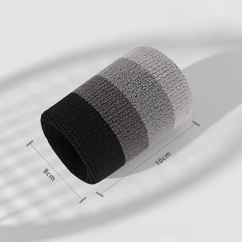 Wristband Sweatband Women Men Gym Fitness Wrist Brace Support Volleyball Basketball Badminton Hand Sports Wrist Wraps Protector