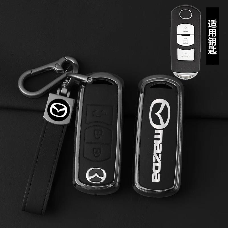 2025 Gorący Pełny Pokrowiec Etui Uchwyt Obudowa na Kluczyk Samochodowy Do Mazda 2 3 5 6 BL BM GJ Atenza Axela Demio CX-3 CX3 CX-5 CX5 CX7 CX-7 CX-9 CX8