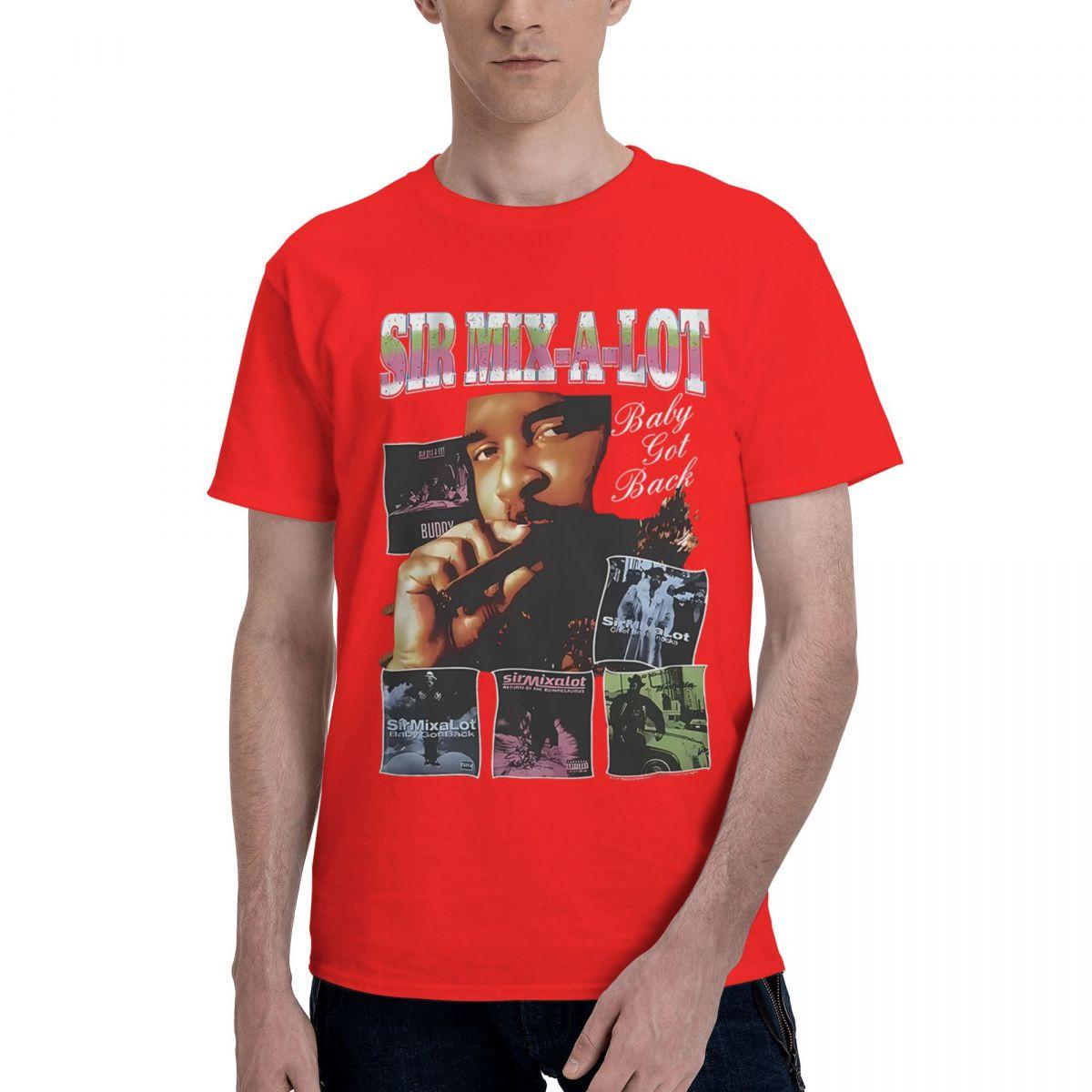 Sir Mix A Lot Albums 100 Cotton Casual Breathable Confortable Top Mens TShirts Men Clothes S