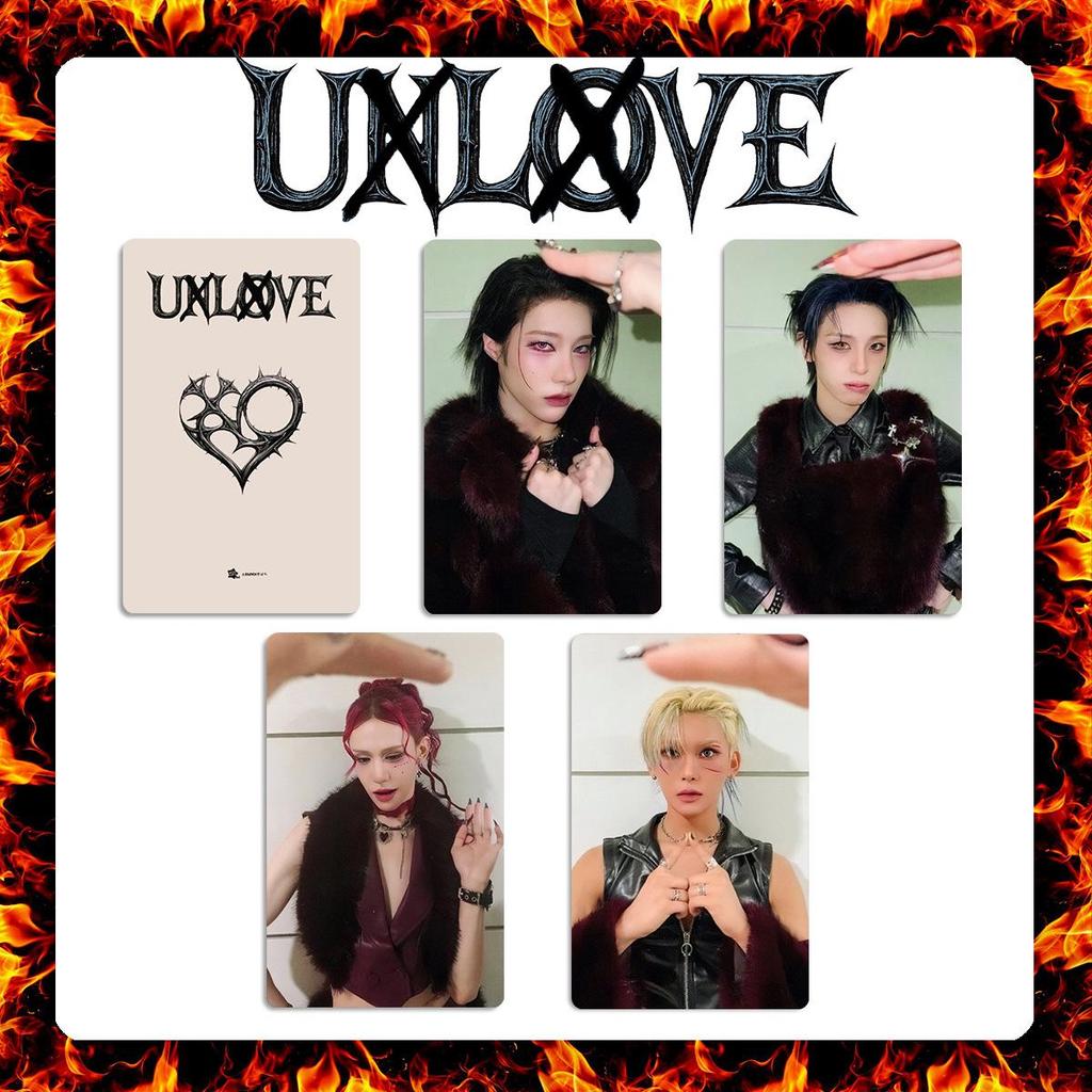 XLOV UXLXVE Album Photocards & Haru Style Jump Up Bonus Cards UNLOVE Edition.