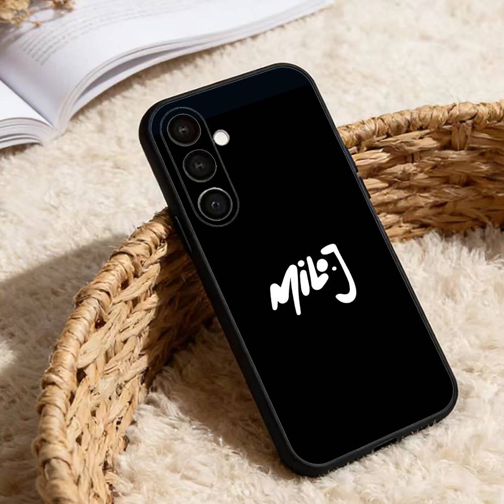 Singer M-Milo J Phone Case For Samsung Galaxy A13,21s,22,31,32,52,53,71,72,73,Soft Black Cover