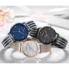 Light Luxury Silk Dial Japanese Movement Diamond-encrusted Waterproof Milan Mesh Strap
