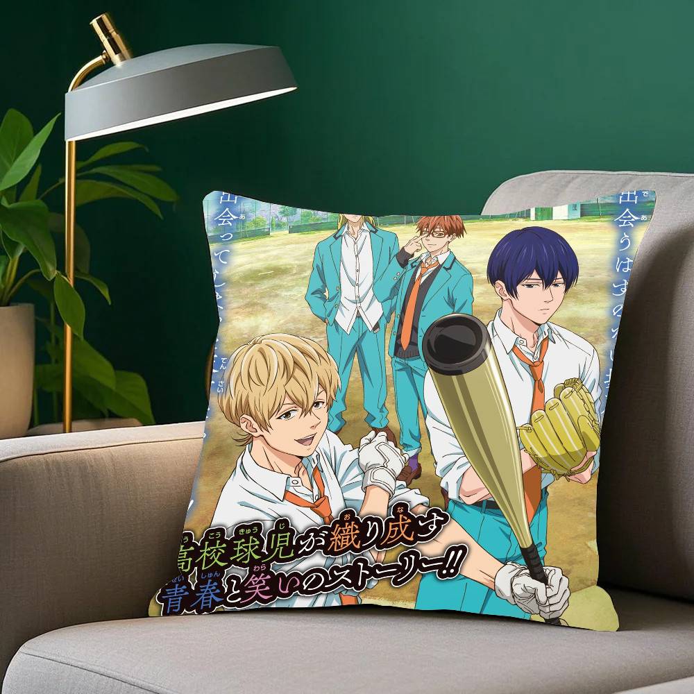 

Anime O-Oblivion Battery Pillow Case Home Decor Throw For Sofa Bed Car Room Decor Gift Idea 12x12Inch