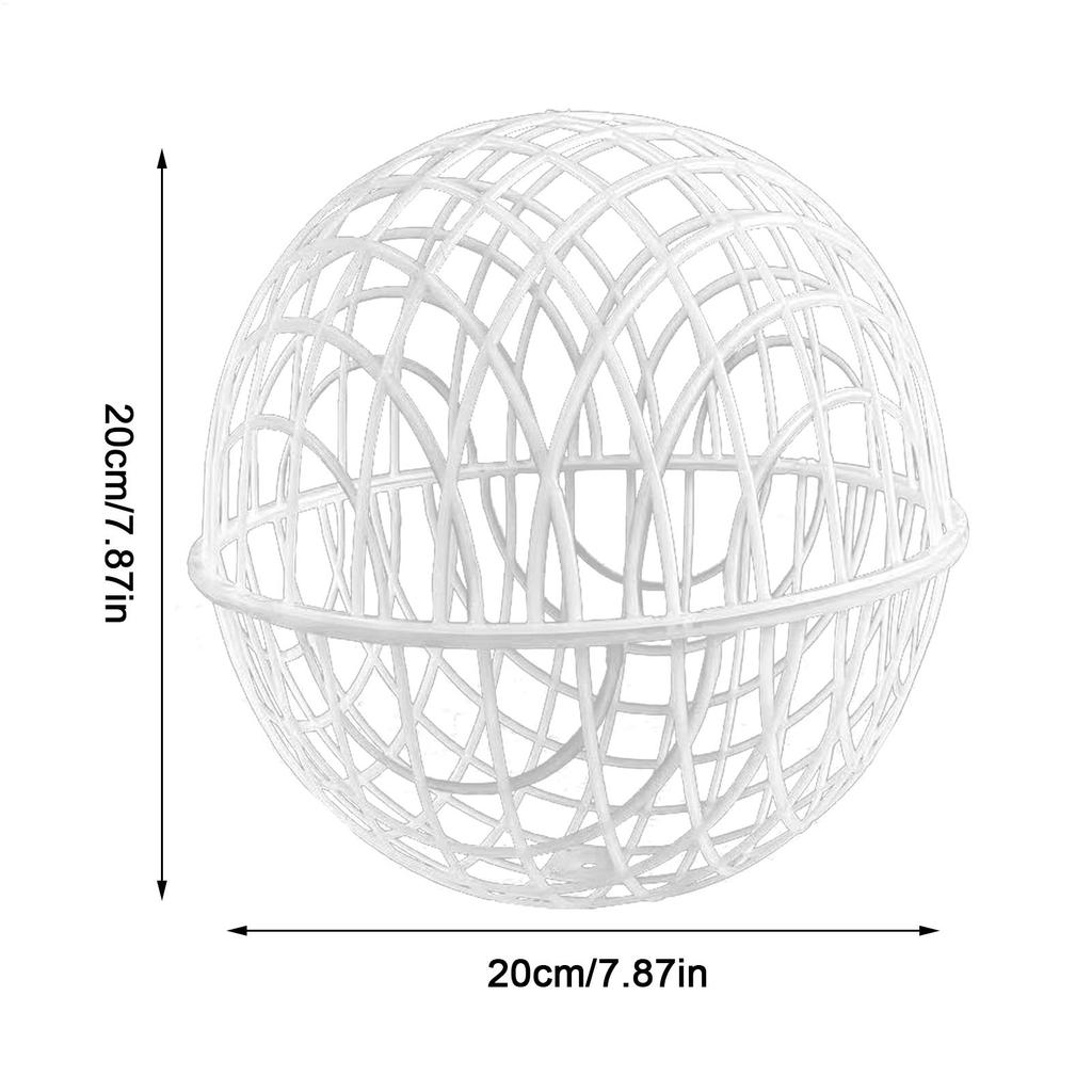 3 Stück Sphärischer Hühnerballkäfig Outdoor Rollendes Auslaufgehege Für Sichere Freilandfütterung Hinterhof Bauernhof Haustier Sicherheit Auslaufkäfig
