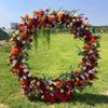 Round Iron Wedding Arch Frame - Flower Decoration