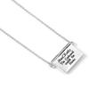 Harry Potter Sterling Silver Personalised Acceptance Letter Necklace In Opening Envelope
