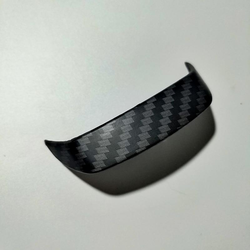 

Для Subaru Forester 2013-2015 XV 2012-2014 ABS углеродное волокно, накладка на руль, наклейка, украшение Black 2