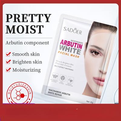 Niacinamide Arbutin Hydrating Facial Mask Brightening Mask