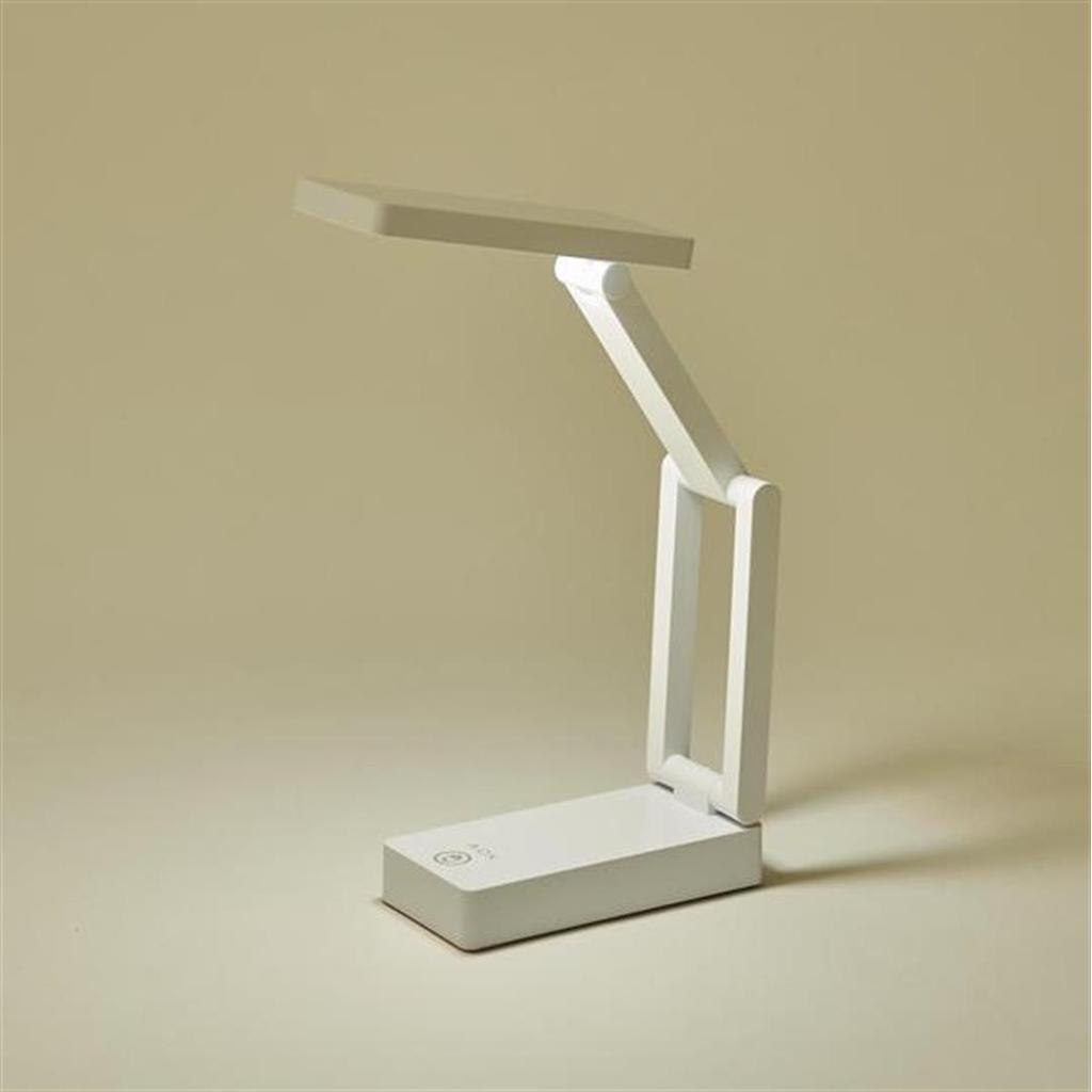 ACK AF1110019 Lampă de masă pliabilă reîncărcabilă albă