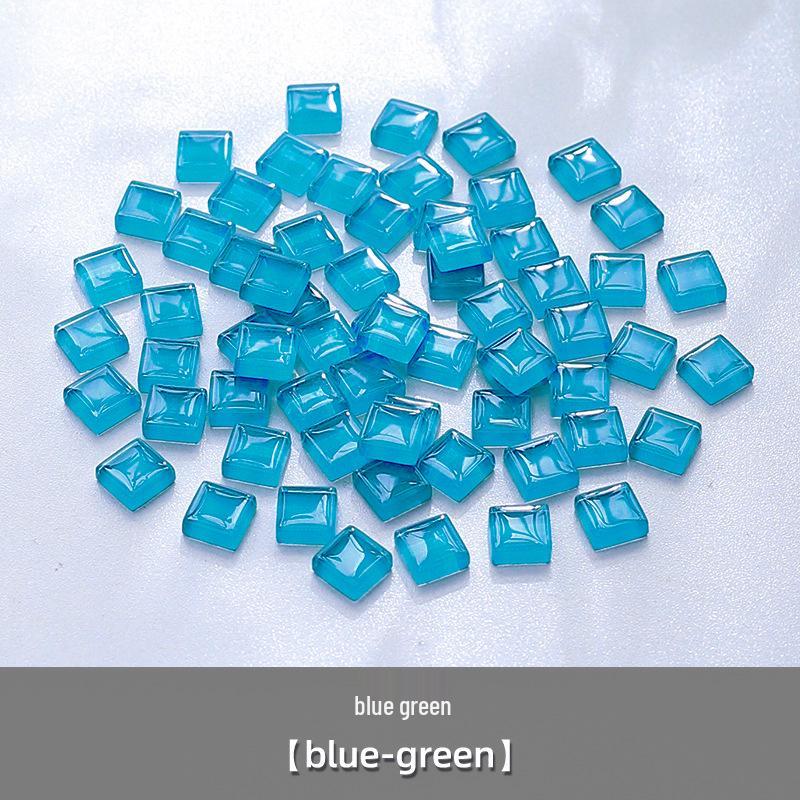 1cm Crystal Glass Colored Stones Mosaic DIY Kit for Kids