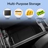 for Toyota RAV4 2026 Center Console Armrest Lower Organizer Tray Car Storage Box Silicone Interior Accessories Tidying