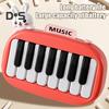 15 Klawiszy Mini Pianino Kieszonkowe Pianino Elektroniczne z Podświetlanymi Klawiszami dla Dzieci Przenośny Instrument Muzyczny Zabawka do Wczesnej Edukacji Dzieci