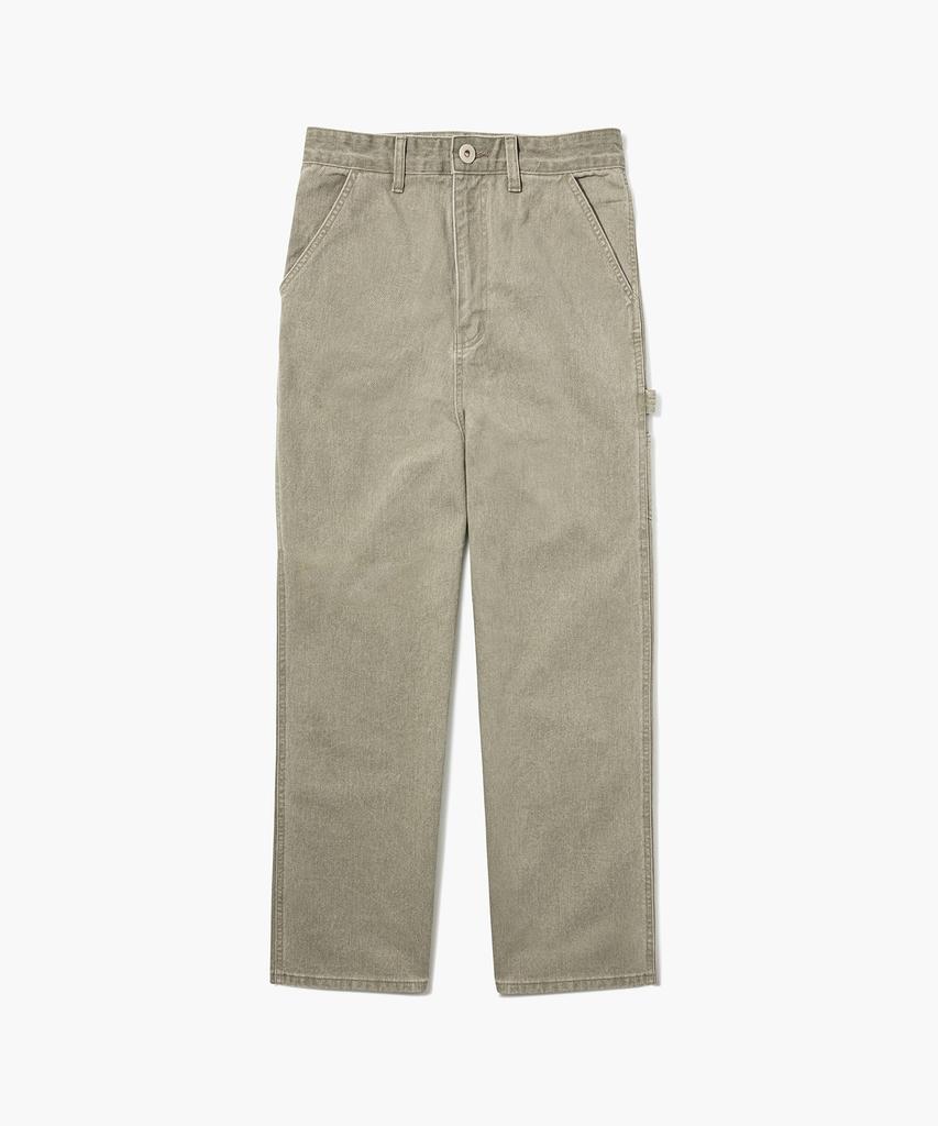 Onpeu Washed Work Pants Khaki