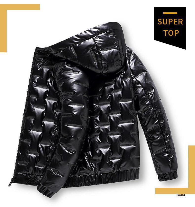 Men's Hooded Winter Cotton Down Jacket