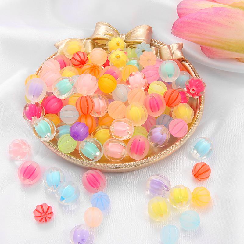 

Frosted Acrylic Pumpkin Beads - DIY Embellishments & Epoxy Fillers