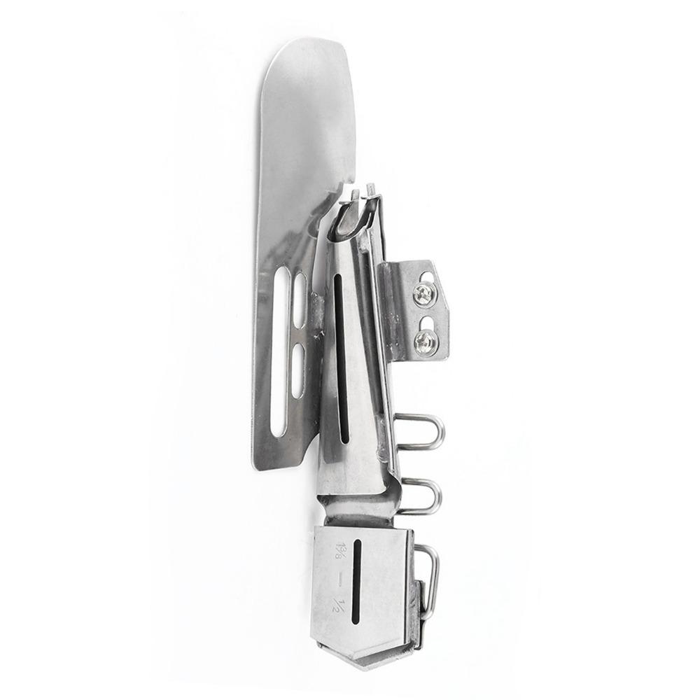 Flat Folder Industrial Sewing Machine Binder Metal Flat Seamer Folder  Sewing Applications