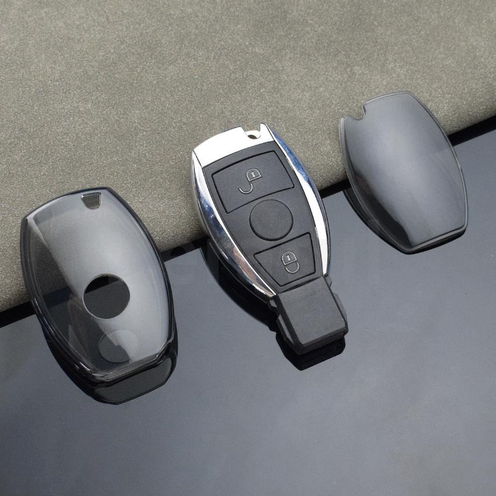 Tpu Housing Remote Auto Smart Key Fob Cover Case Fit For Mercedes Benz A C E Gl S Gla Glk Cls Class Amg W205 W212 W463 W176 X166 Auto Accessories