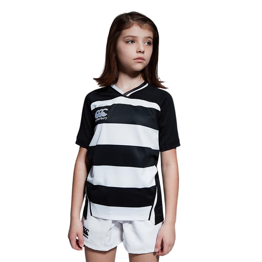 canterbury Childrens/Kids Evader Hooped Vapodri Jersey