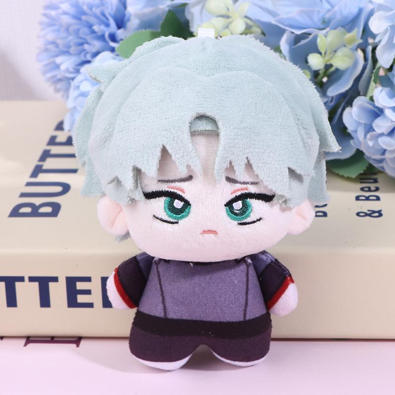 1/5/6Pcs Anime Peripheral Alien Stage Plush Starfish Body Desk Toys Keychain Plush Couple Keyrings Bag Pendants Fans Gift