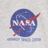 NASA 90s Old Back Print Short Sleeve T-shirt Gray Men's Used