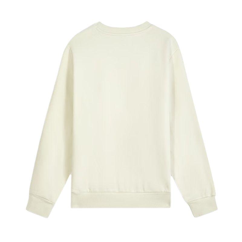 PUMA ESS+ Sweatshirts Men's Snow White Crew Neck Moderate 692907-87