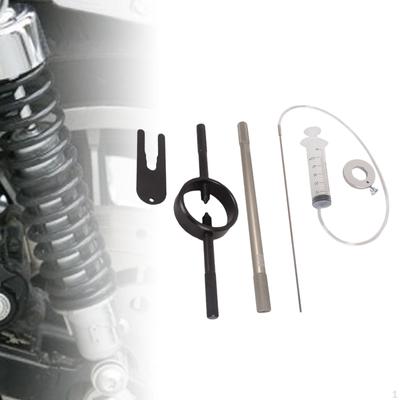 Motorcycle Fork Repair Tool Kit with Damper Rod Cartridge Holding Sturdy Simple Assembly