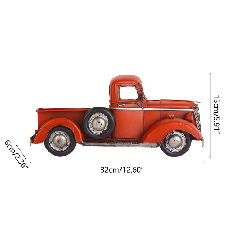 Half Truck Decor Farmhouse Metal Truck Wall Mount  Truck 12.6"x5.9"x2.36"
