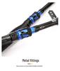 Ultra-light Telescopic Rod with Large Guide Ring & Sliding Float for Long Cast Lures