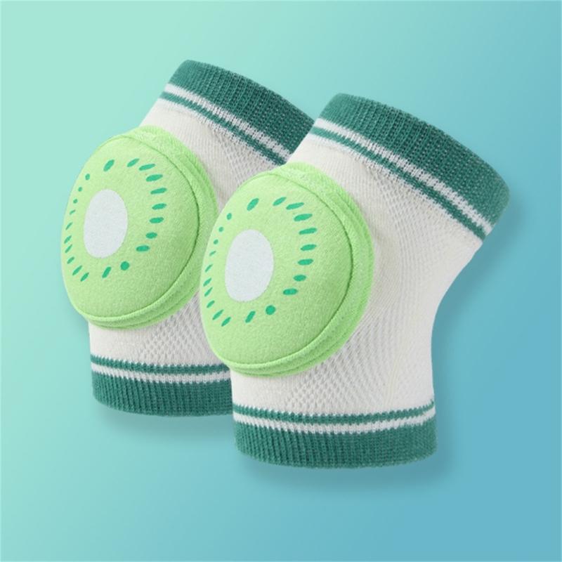 1 Pair User  Friendly Baby Knee Protective Sleeves Kneepads For Indoor Play Crawling Practice And First Step Safety
