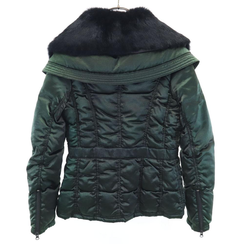 MAX&CO fur Down jacket 40 green Women Used