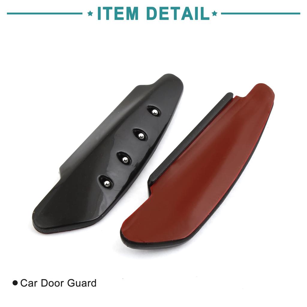 ACROPIX Door Mirror Protector Guard Sticker Vehicle Exterior Decoration Black
