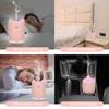 320ML USB Charging Desktop Mini Air Humidifier for Bedroom Home Office Pink