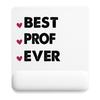Mousepad - PLANETEE - Best Prof Ever - 22x18 Cm - 3 Mm - Non-slip Surface