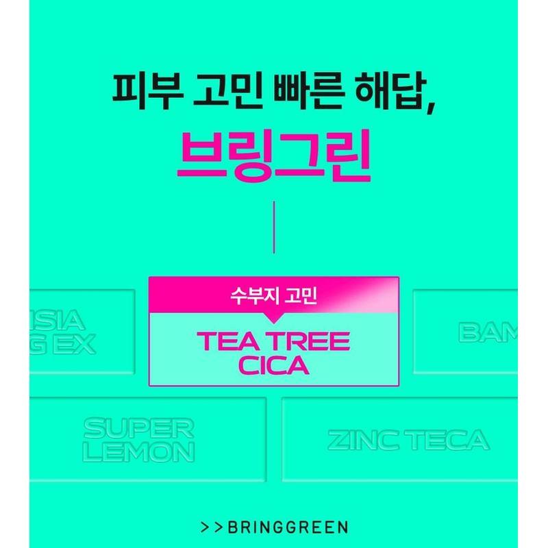 BRING GREEN - Tea Tree Cica Sebum Cleaning Gel Set