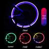 Intelligent Dual-Sensor Seven-Color Tire Light for Wheel Hub and Valve Nozzle