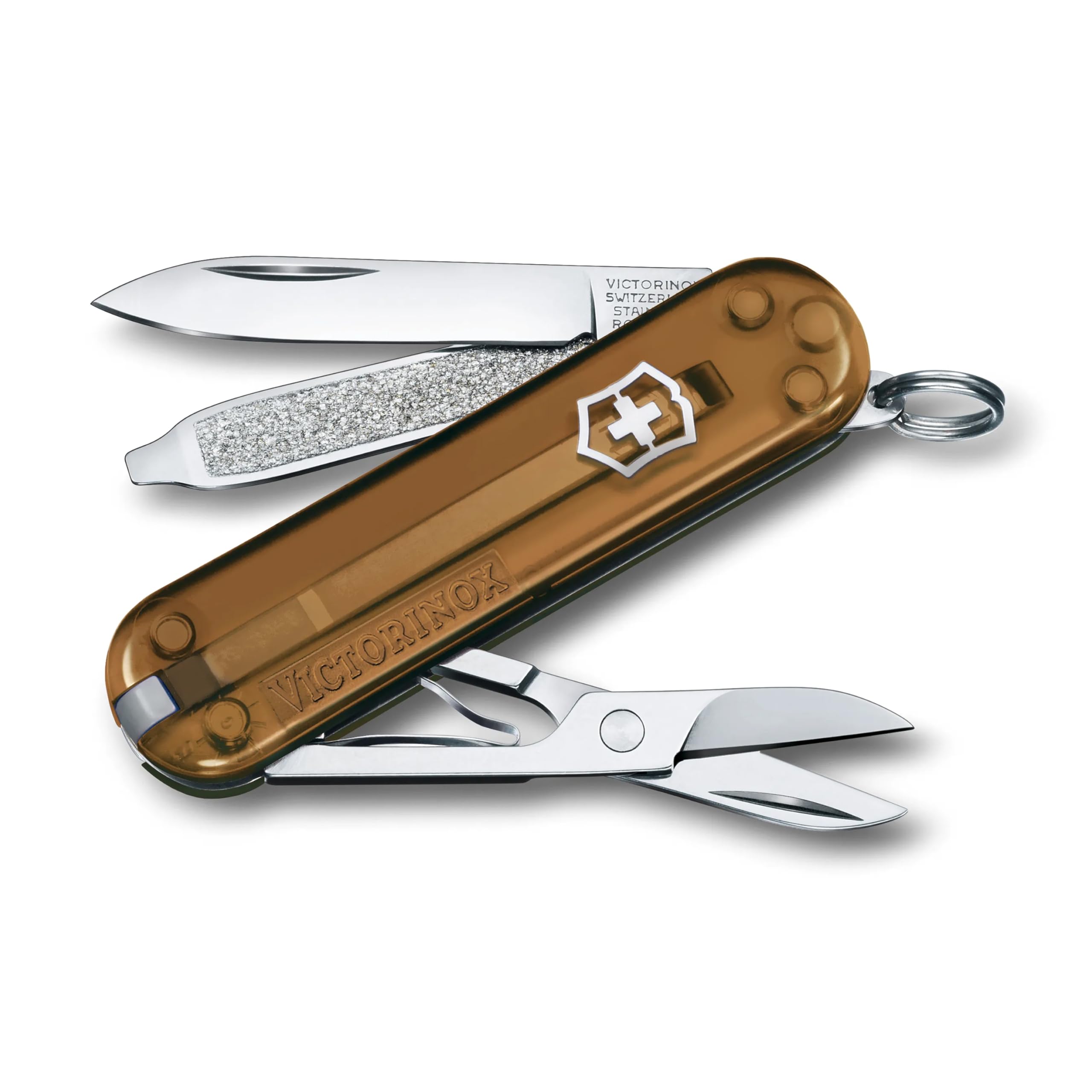 VICTORINOX Classic SD Chocolate Fudge Swiss Army Knife Multi-Tool Compact Gift 7 Function 0.6223.T55G