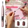 Electric Nail Grinder Small Tool Nail Remover Nail Grinder Portable LCD Electric Nail Clipper Nail Grinder