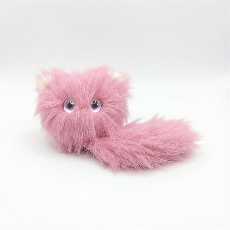 100%Genuine Ai Intelligent Toy Overseas Edition Voice Conversation Stray Cat Double Eye Emotions Wifi Interaction Accompany Doll розовый