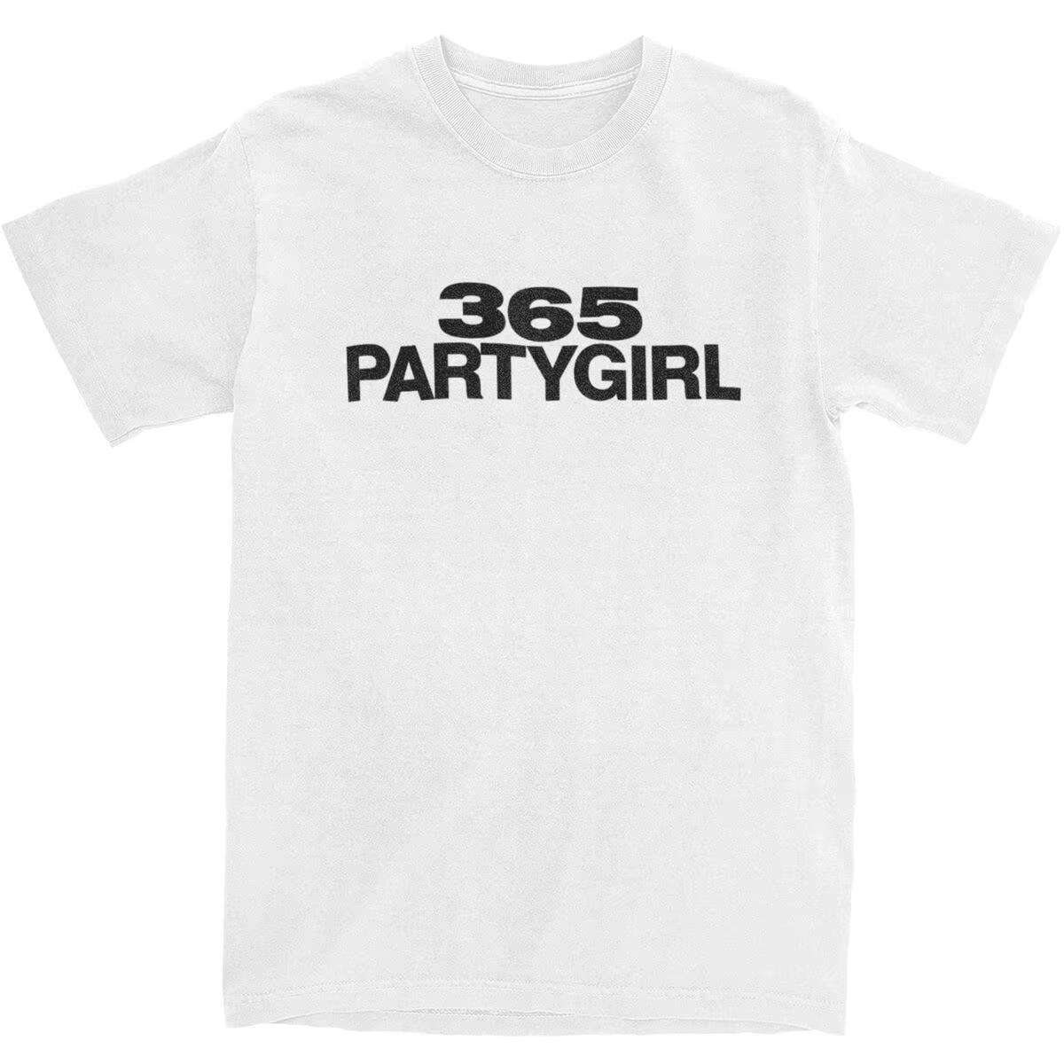 

Summer Charli XCX Brat Album 365 Party Girl T Shirt for Unisex T-shirts Short Sleeve Tops S