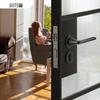 GUTE Matte Black Silent Interior Door Lock