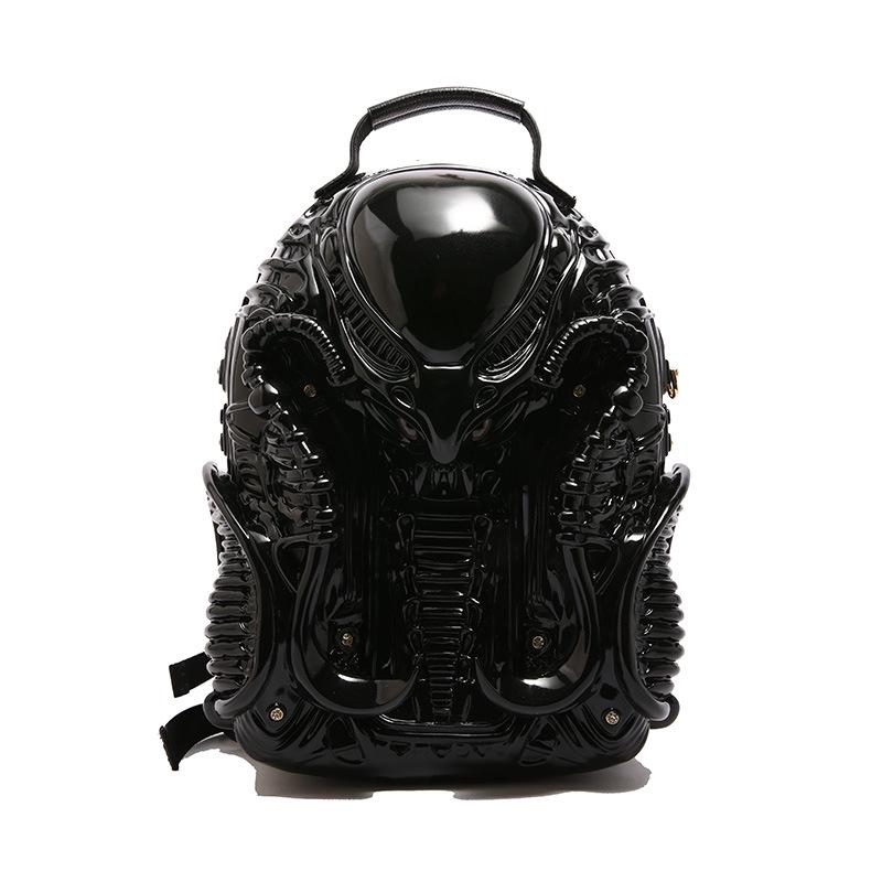 2025 Punk-Style Acrylic Backpack: European Fashion, Large Capacity, Unique Design for Women