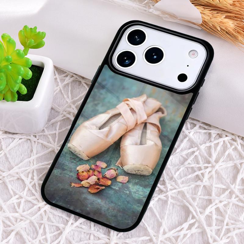 

Ballet Shoe Phone Case for iPhone 17 Air 16 15 11 12 14 13 Pro Max Shockproof Cover iPhone 15 Pro