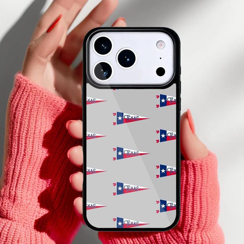 

Texas Flag Phone Case for iPhone 17 Air 16e 15 14 13 Pro Max Back Cover for 12 11 Pro Coque iPhone17 Pro Max